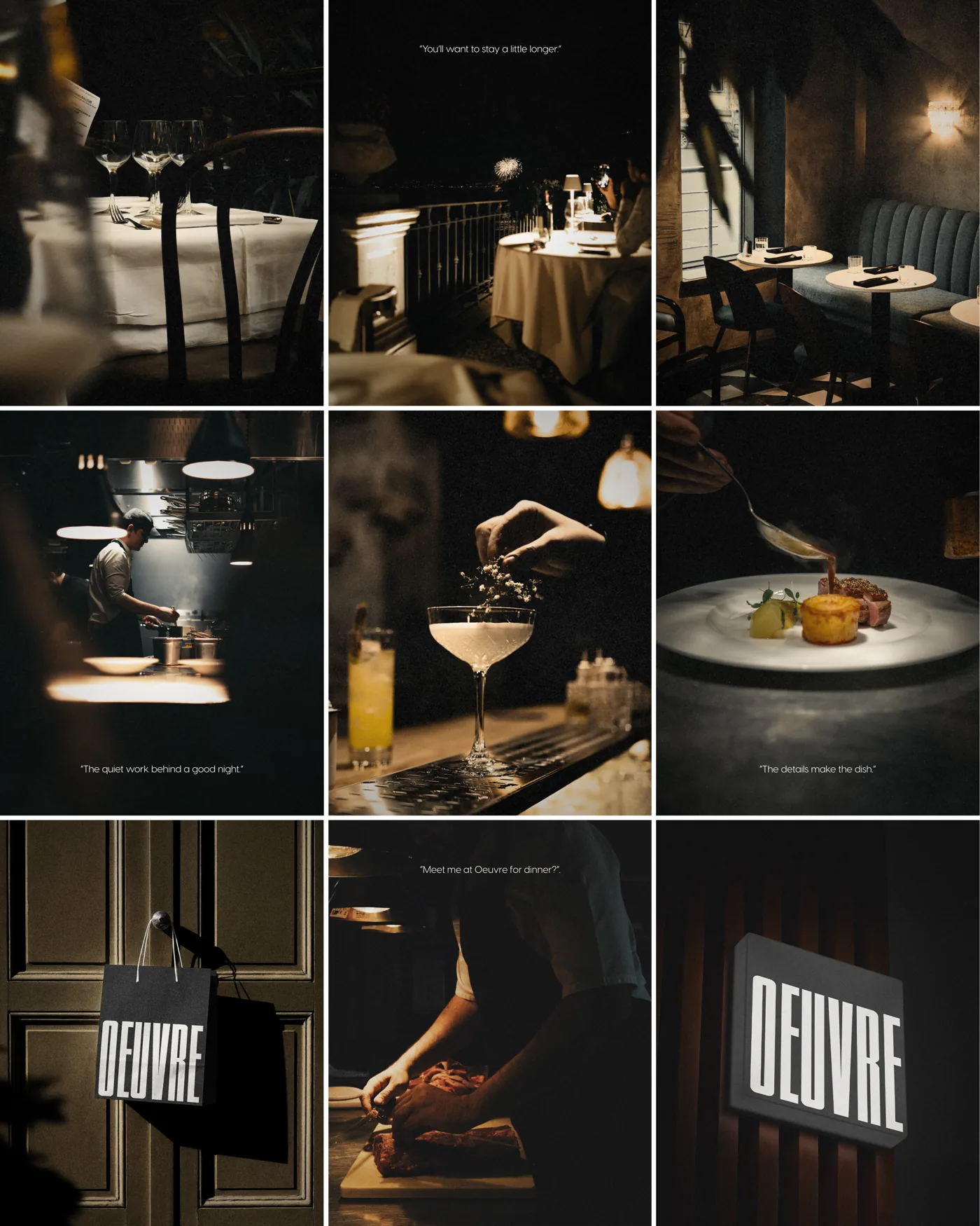 Ouvre, Food & Drink